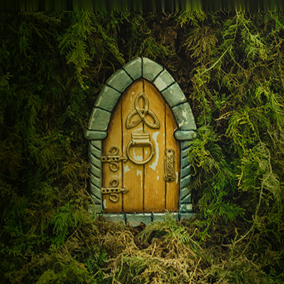 small door in the forest by Jonny Gios for Unsplash